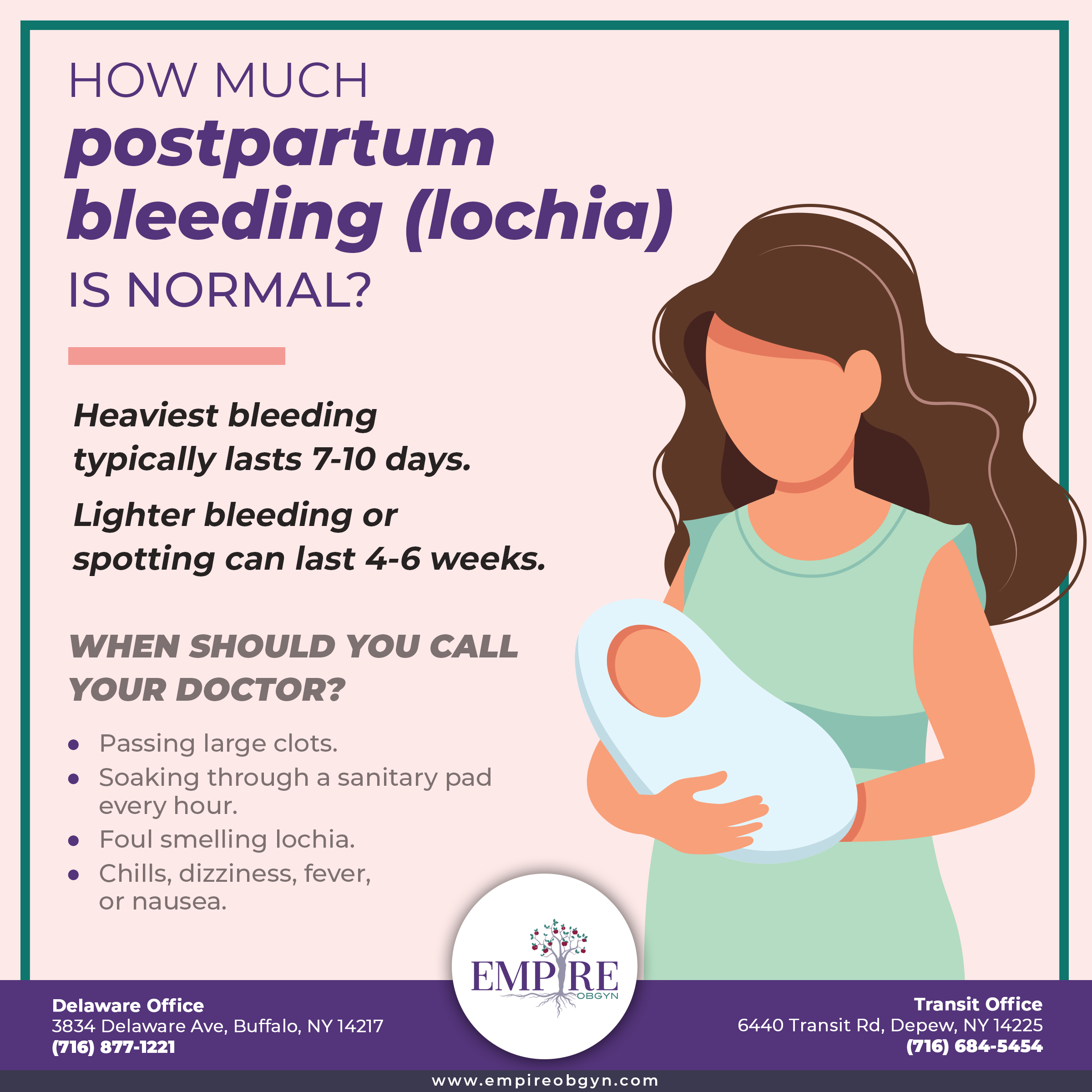 How Much Postpartum Bleeding Is Normal?